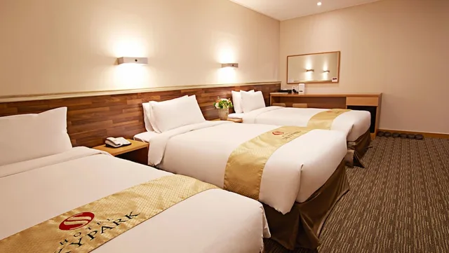 غرفة ثلاثية بثلاثة أسرّة، Hotel Skypark Myeongdong I 4/8