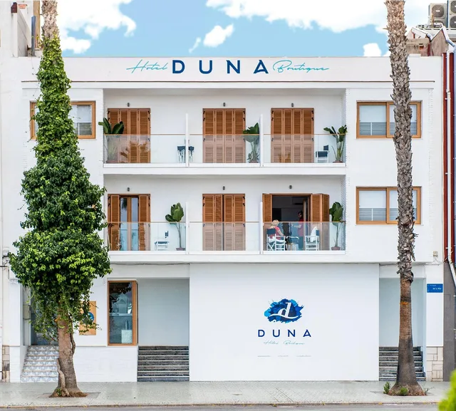 غرفة ديلوكس بسريرين منفصلين بإطلالة على البحر، Duna Hotel Boutique 1/1
