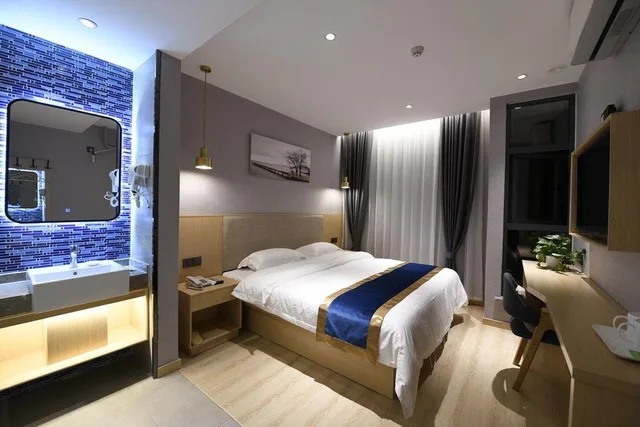 غرفة قياسية، Shell Shanghai Normal University Hongcao Road Metro Station Guiping Road Hotel 2/2