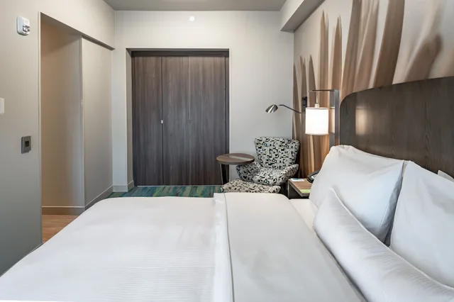جناح تنفيذي بسرير كينج مع أريكة، Element Dallas Downtown East 2/5