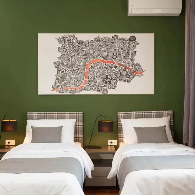 غرفة ديلوكس بسريرين منفصلين، Hotel London B&B 1/10