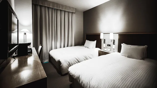 Economy, Moderate, Twin Beds, Smoking، Oarks Canal Park Hotel Toyama 1/1