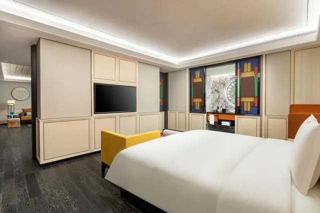 1 Bedroom, Suite, King Bed, Tower View, Terrace، Indigo Guangzhou Haixinsha 2/2