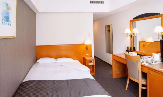 غرفة قياسية بسرير مزدوج للمدخنين، JR Hotel Clement Uwajima 1/1