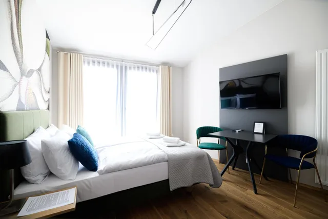 استوديو بسرير مزدوج، Aparthotel Inspire Miodova Residence 1/10