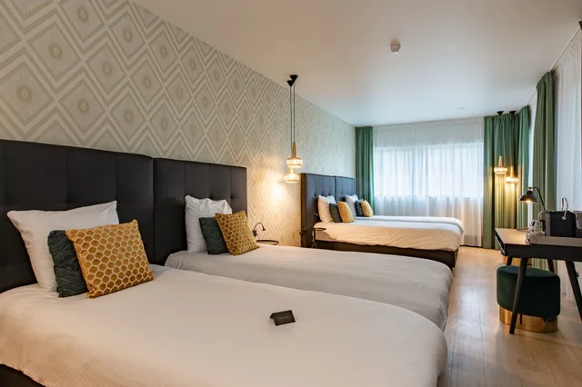 غرفة عائلية بأربعة أسرّة، The James Hotel Rotterdam 2/10