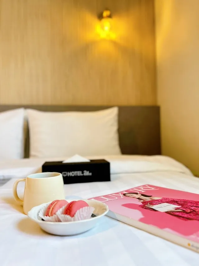 غرفة ملكية بسرير مزدوج، Hotel 24st Urban Brown Seosan Lake Park 5/10