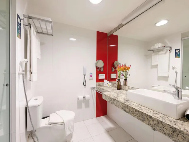 غرفة بسرير مزدوج، Mercure Maceio Pajucara 3/4