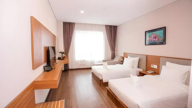 غرفة سوبيريور بسريرين منفصلين، Elephants Hotel Buon Ma Thuot 1/3