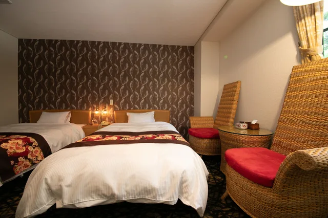 Room, Twin Beds, Shared Bathroom, Morinoyu Yufuin Yasuha (ex Yasuha) 2/3