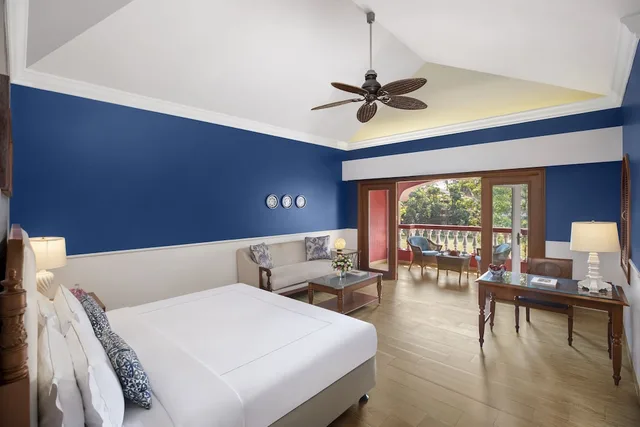 فيلا بسرير كينج بإطلالة على الحديقة، Taj Exotica Resort Spa Goa 2/8