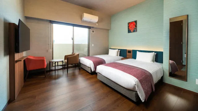 Superior, Executive, Twin Beds, Outdoor Bath، Hotel Sansui Naha 1/1