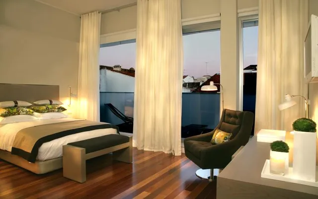غرفة كلاسيكية بسرير مزدوج أو سريرين منفصلين بإطلالة على المدينة، Mar de Ar Aqueduto Hotel 1/1
