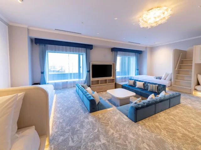 غرفة عائلية بسرير فردي، Liber Hotel Osaka 1/4