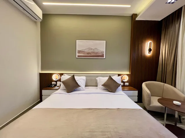 غرفة ديلوكس بسرير مزدوج أو سريرين منفصلين بإطلالة على البحر، XU San Stefano Hotel Alexandria 10/10