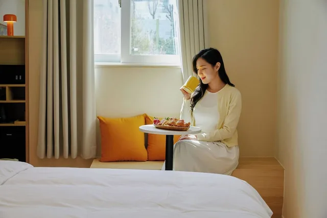 Namsan, Deluxe, Double Bed, with View، Myeongdong Guesthouse Como 5/7