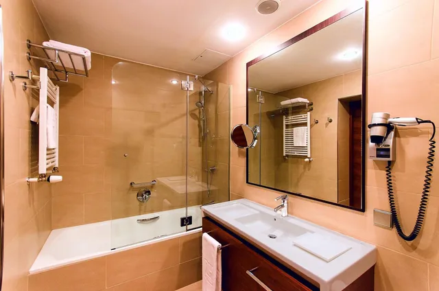 غرفة قياسية بسرير مزدوج أو سريرين منفصلين مع سرير إضافي، Nh Poznan Hotel 6/9