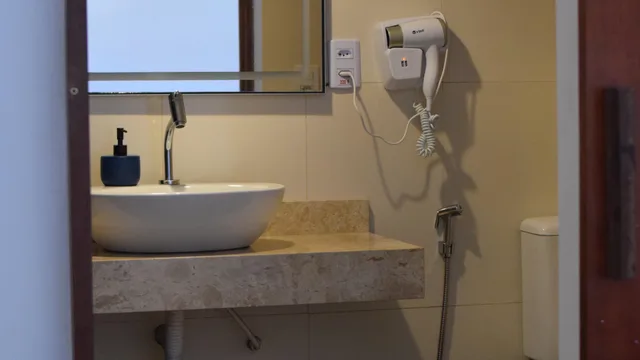 شاليه ديلوكس بإطلالة على الحديقة، Pousada Oasis 3/3