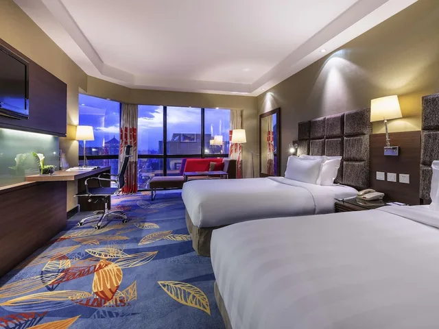 غرفة ديلوكس بسريرين منفصلين، Peace Hotel Beijing(ex Novotel Peace Hotel Beijing) 4/10