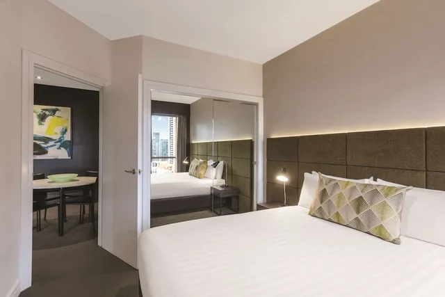 1 Bedroom, Apartment, Queen Bed, Corner, Adina Apartment Hotel Melbourne 1/5