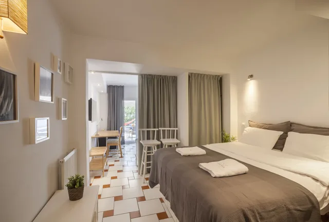 Studio, Double and Twin Beds, Garden Area، Alterra Vita Apartments 1/4