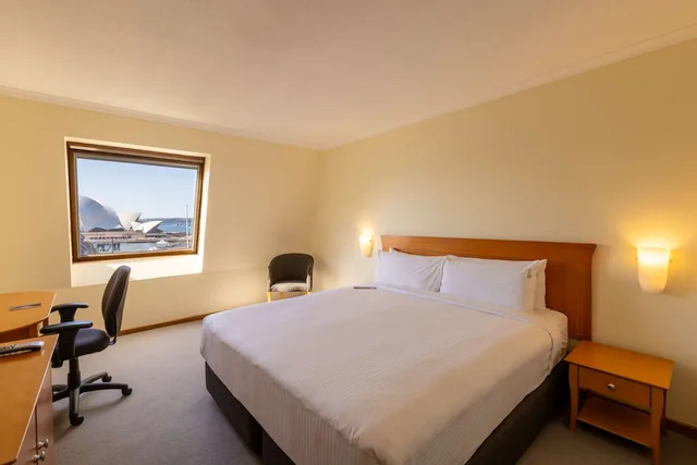 غرفة ديلوكس بسرير كينج بإطلالة على المرفأ، Sydney Harbour Hotel 3/5