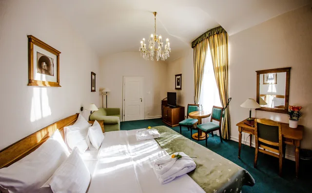 Deluxe, King Bed, Castle View، Hotel Dvorak 1/5