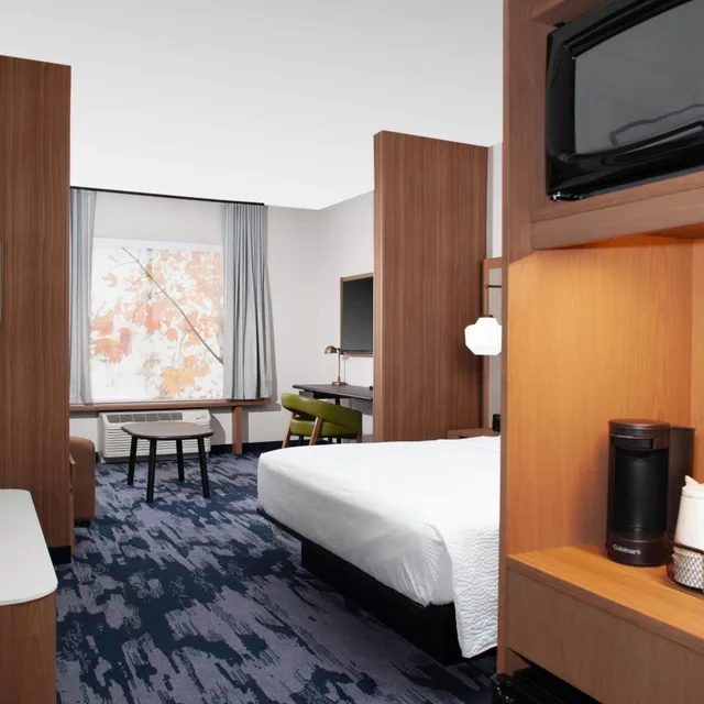 Executive, Suite, King Bed, Sofa, Fairfield Inn And Suites By Marriott Fort Morgan 1/2