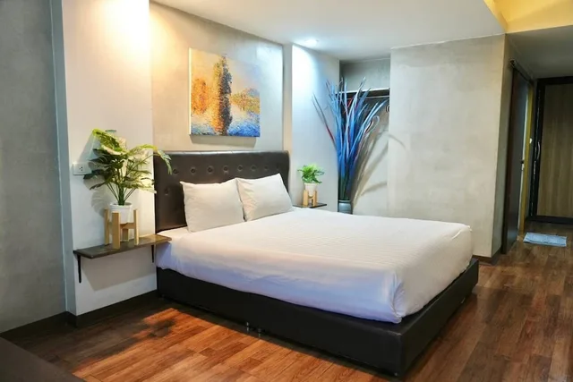 غرفة ديلوكس بسرير مزدوج، Bkk39 Airport hotel 6/10