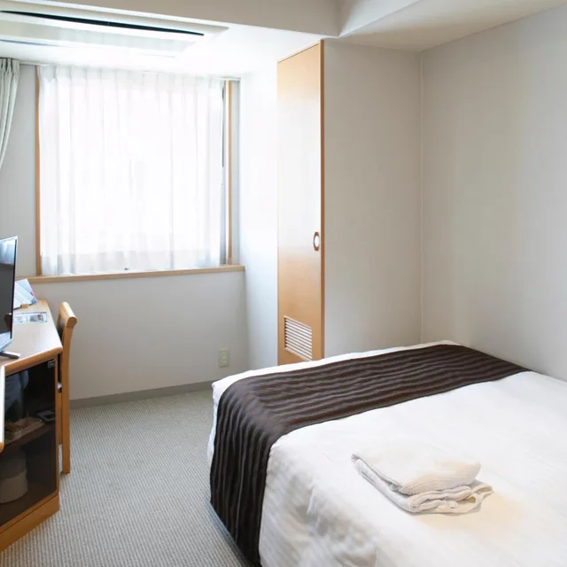غرفة مفردة، Hotel Plaza Annex Yokote 1/4