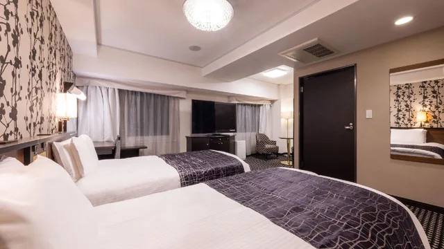 جناح ديلوكس بسريرين منفصلين، APA Hotel & Resort Tokyo Bay Shiomi 1/1