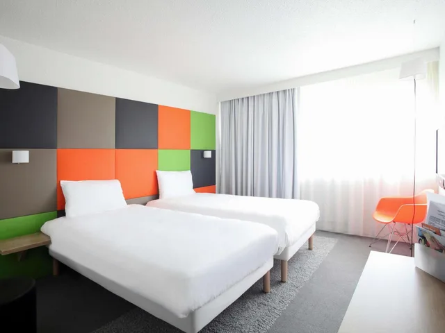غرفة بسريرين منفصلين، Ibis Styles Nancy Sud 3/8