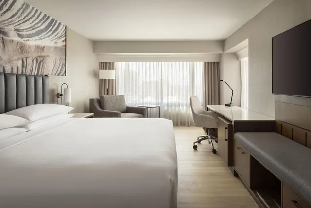 غرفة كبيرة ركنية بسرير كينج، Salt Lake City Marriott Downtown 1/4