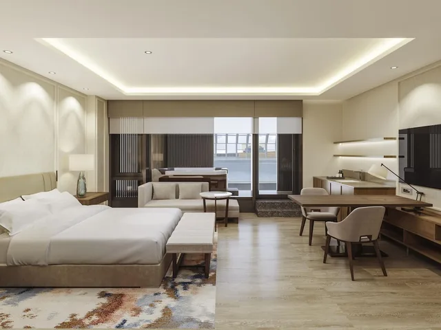 Suite, King Bed, Pool Side, The Ambassador Seoul - A Pullman Hotel 2/7