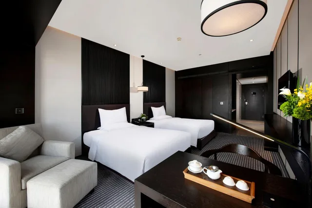 غرفة بسريرين منفصلين، Xi'an Eastern House Boutique Hotel 10/10