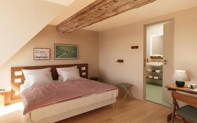 غرفة كومفورت بسرير مزدوج، Hotel The Originals de la Paix Beaune 8/10