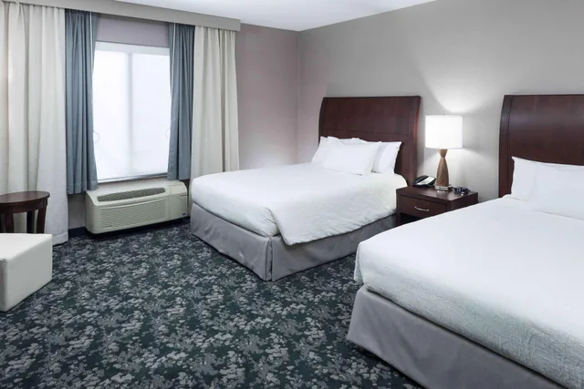 غرفة بريميوم بسرير كوين، Hilton Garden Inn Detroit Novi 1/2