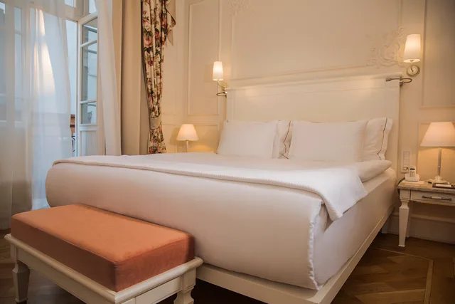 غرفة ديلوكس بسرير مزدوج بشرفة، Corinne Hotel 3/5