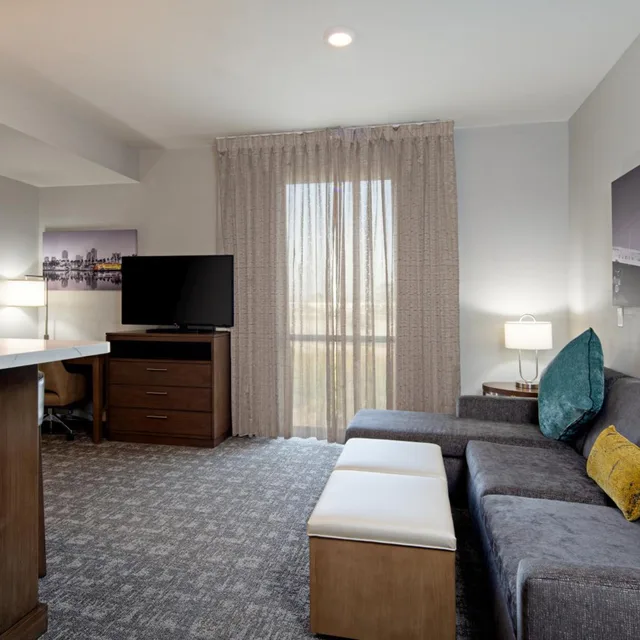 جناح بغرفتي نوم، Staybridge Suites Long Beach Airport 3/9