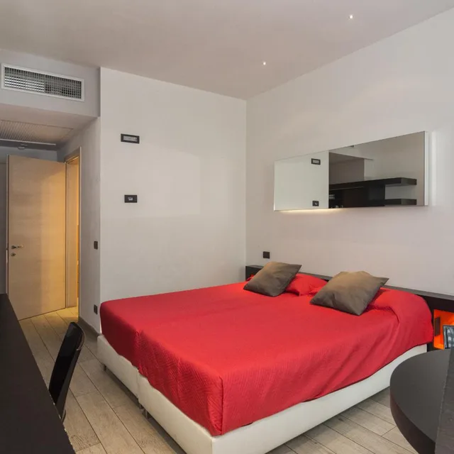 غرفة كومفورت بسرير مزدوج أو سريرين منفصلين، Blue Shades Aparthotel 3/10