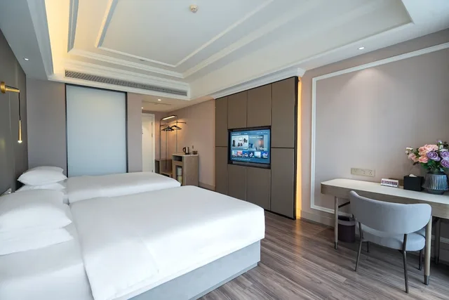 غرفة ديلوكس بسريرين منفصلين، Mercure Hangzhou Linping 2/5
