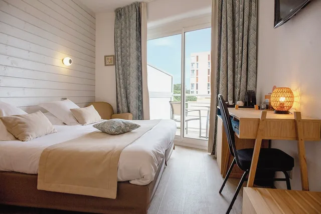 غرفة بسريرين منفصلين، Grand Hotel Du Lido 4/10