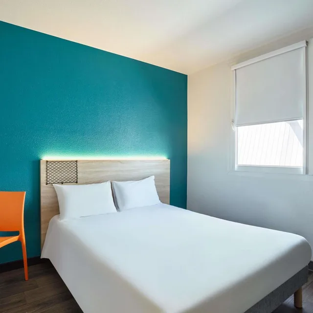 غرفة بسرير مزدوج بحمام مشترك، Hotelf1 Paris Porte De Montreui 1/7