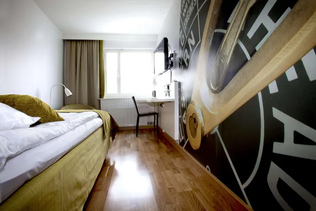 غرفة مفردة بسرير كوين، Scandic Sjofartshotellet 4/8