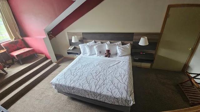 غرفة سوبيريور بسرير كينج بإطلالة على الجبل بحوض جاكوزي، Roosevelt Inn Mount Rushmore 2/4
