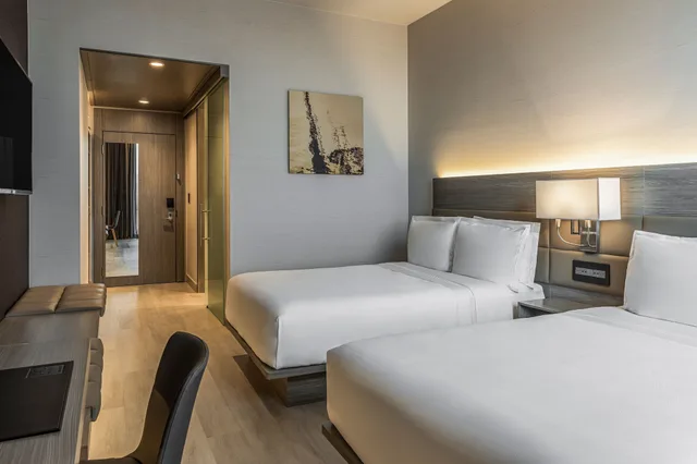 غرفة بسريرين مزدوجين، AC Hotel by Marriott Heredia Belen 2/5