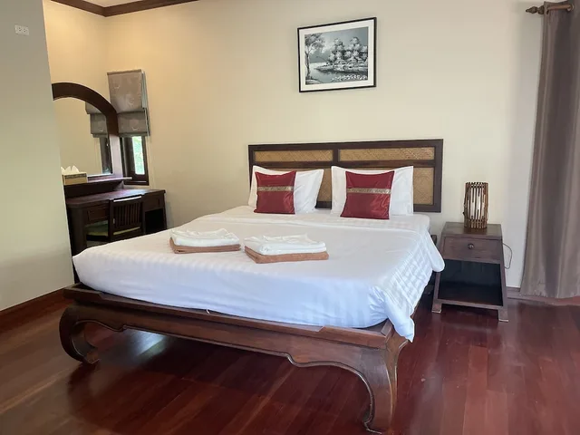 فيلا بسرير مزدوج بإطلالة على الحديقة، Grand Manita Beach Resort 6/10