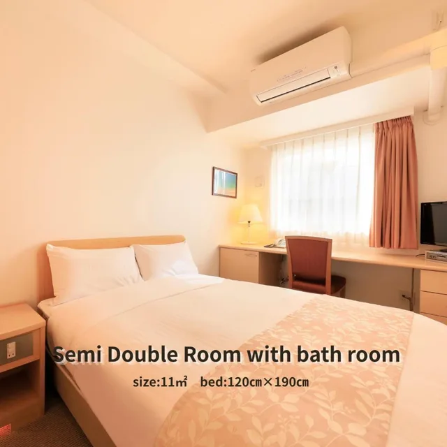Semi Room, Semi Double Bed, Smoking، Hotel Famy Inn Kinshicho 14/17