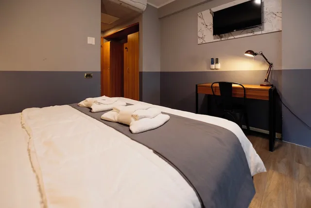 غرفة عائلية بأربعة أسرّة، Scheppers Hotel 1/10