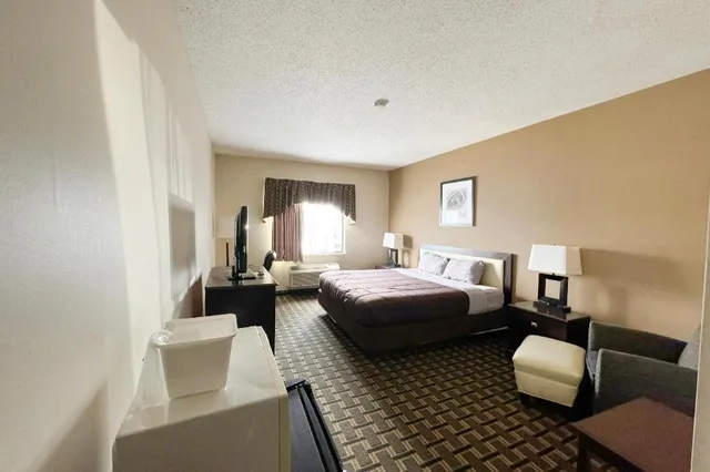 غرفة بسرير كينج، Fairbridge Inn & Suites Batavia - Darien Amusement Park 1/2